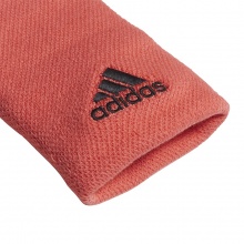 adidas Schweissband Handgelenk Jumbo #22 korallenrot - 2 Stück